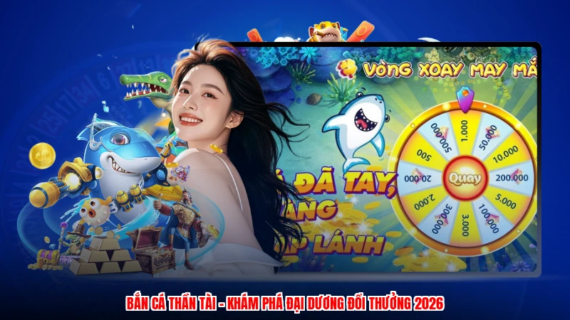 Bắn Cá Thần Tài - Khám Phá Đại Dương Đổi Thưởng 2026