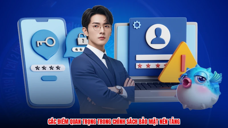 Các điểm quan trọng trong chính sách bảo mật nền tảng