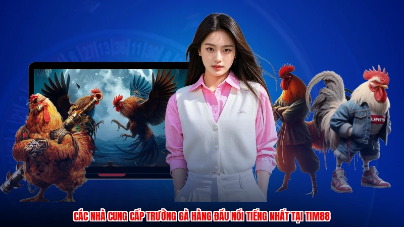 Các nhà cung cấp trường gà hàng đầu nổi tiếng nhất tại TIM88