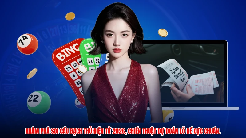 Khám phá soi cầu bạch thủ điện tử 2026, chiến thuật dự đoán lô đề cực chuẩn.