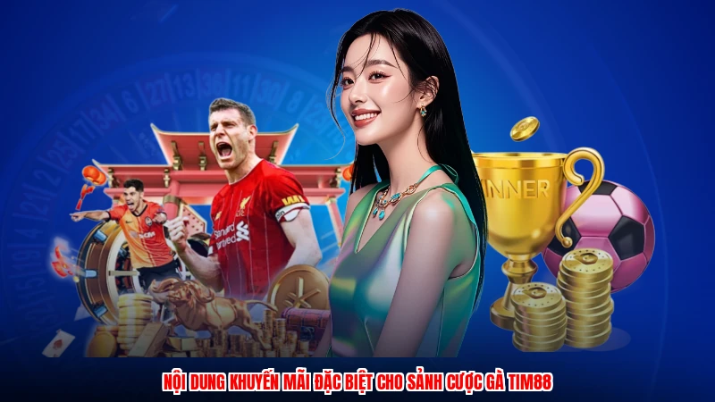 Nội dung khuyến mãi đặc biệt cho sảnh cược gà TIM88