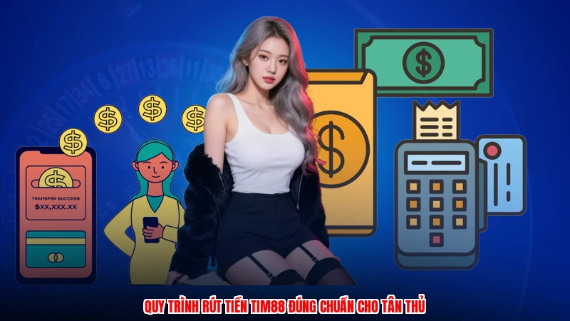 Quy trình rút tiền TIM88 đúng chuẩn cho tân thủ
