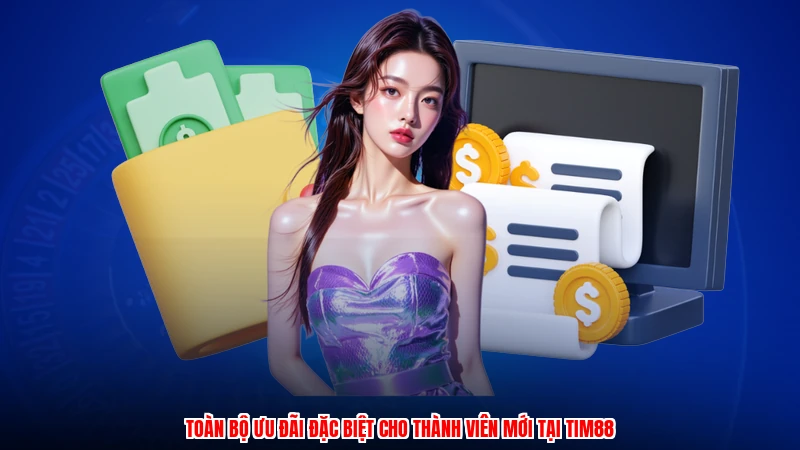 Toàn bộ ưu đãi đặc biệt cho thành viên mới tại TIM88